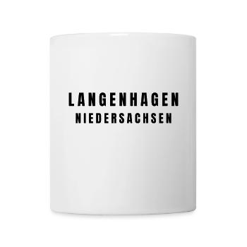 Langenhagen Niedersachsen - Tasse - Weiß - Vorne