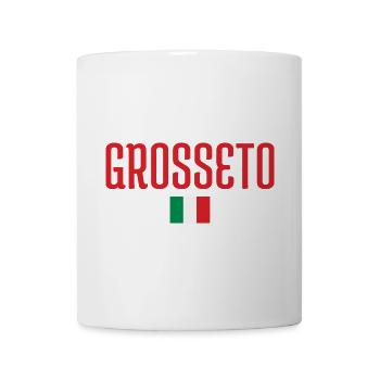 Lebendiges italienisches Grosseto-Motiv - Tasse - Weiß - Vorne