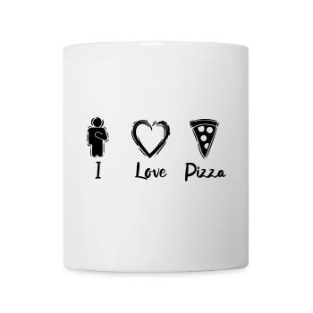 I like pizza - Mug - white - Front