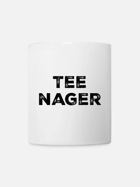 Teenager - Tasse - Weiß