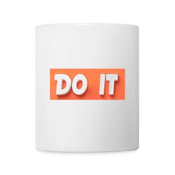 DO IT! Personalisierbar - Tasse - Weiß - Vorne