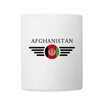 Ich liebe Afghanistan, Eleganz Stil Design T-Shirt - Tasse - Weiß - Vorne