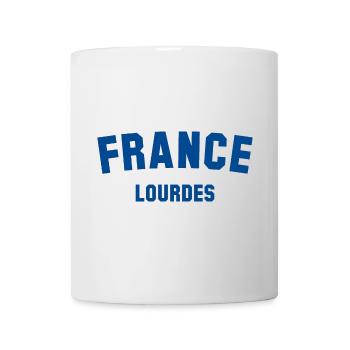 LOURDES, France - Mug blanc - blanc - Devant