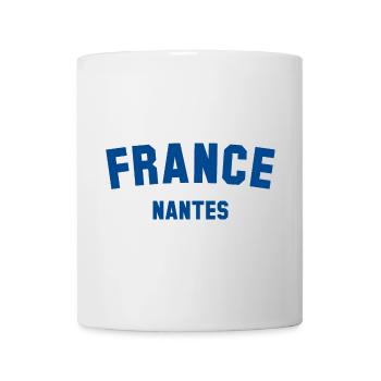 NANTES France Frankreich - Tasse - Weiß - Vorne