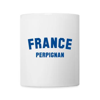 PERPIGNAN, France, France - Mug blanc - blanc - Devant