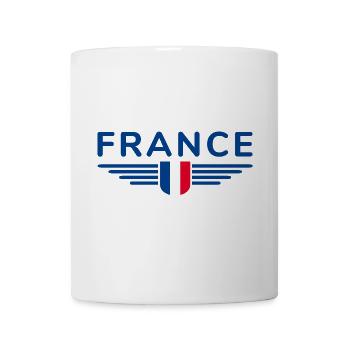 I Love France Elegance Style Design Outfits - Mug - white - Front