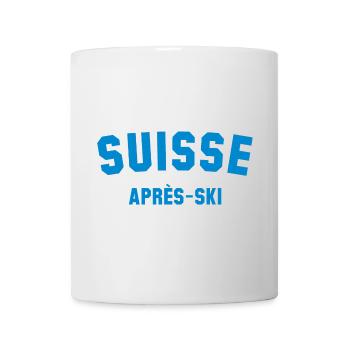 APRES SKI Suisse Switzerland Schweiz - Mug - white - Front