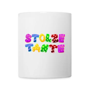 Baby Eltern Kind Geschenk Tante Geburt Mama Papa - Tasse - Weiß - Vorne