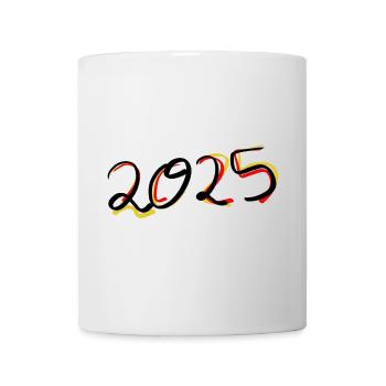 Geburtsjahr Geburtstag Born In - Made in 2025 - Tasse - Weiß - Vorne