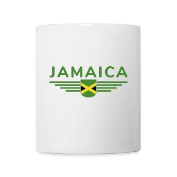 Ich liebe Jamaika, Outfit T-Shirt Design Geschenk - Tasse - Weiß - Vorne