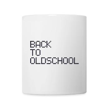 OLDSCHOOL - Mug - white - Front