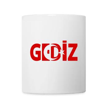 Gediz Turquie Drapeau Kütahya - Mug blanc - blanc - Devant