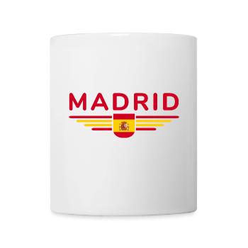Espagne Madrid, Tenue de T-Shirt Design - Mug blanc - blanc - Devant