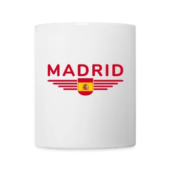 Espagne Madrid, Tenue de T-Shirt Design - Mug blanc - blanc - Devant