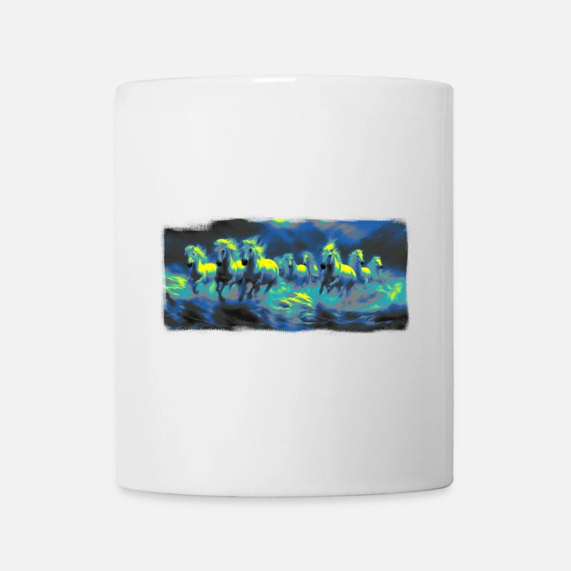 Wild Horses - Mug - white
