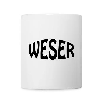 WESER - Tasse - Weiß - Vorne