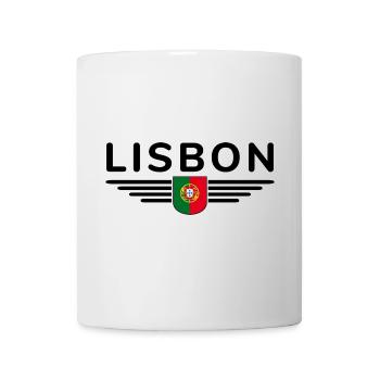 T-shirt de fan de Lisbonne pour les amoureux du Portugal - Mug blanc - blanc - Devant