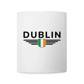T-shirt Dublin pour les supporters irlandais - Mug blanc - blanc - Devant