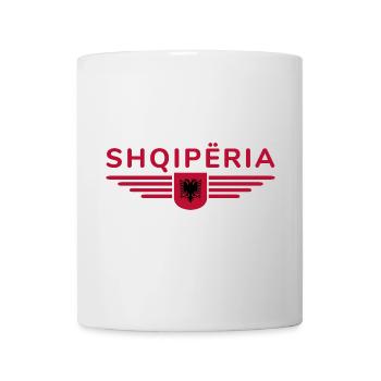 Albania Design – Fierté et style - Mug blanc - blanc - Devant