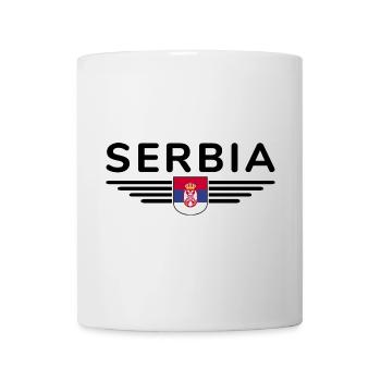 Design Serbie – Fierté et passion - Mug blanc - blanc - Devant