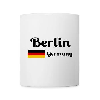 Berlin, Deutschland - Stilvolle Drucke - Tasse - Weiß - Vorne