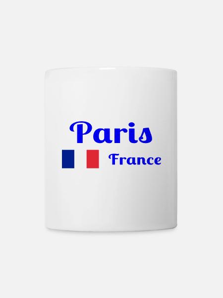 Paris Frankreich - Stilvolle Drucke - Tasse - Weiß