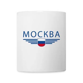 T-Shirt Moscou – Métropole de l’Elégance - Mug blanc - blanc - Devant