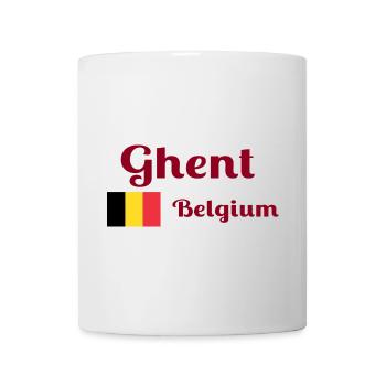 Gent Belgien - Stilvolle Drucke - Tasse - Weiß - Vorne