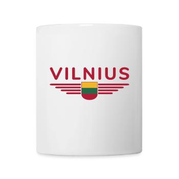 Vilnius T-Shirt – Stylish Statement - Mug - white - Front