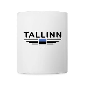 Tallinn T-Shirt – Für Fans der Hauptstadt - Tasse - Weiß - Vorne
