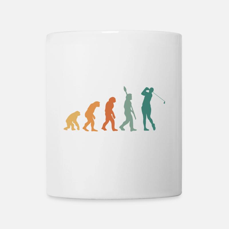 Evolution Golf Retro - Tasse - Weiß