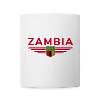 Zambia T-Shirt for Africa Fans - Mug - white - Front