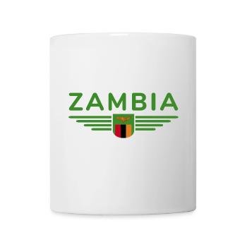 Zambia T-Shirt for Africa Fans - Mug - white - Front