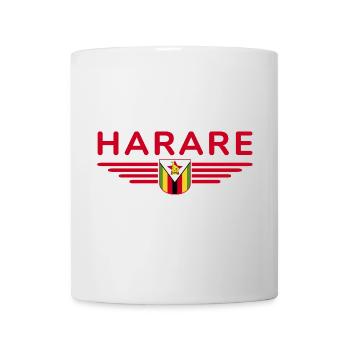 T-shirt Harare pour les fans du Zimbabwe - Mug blanc - blanc - Devant
