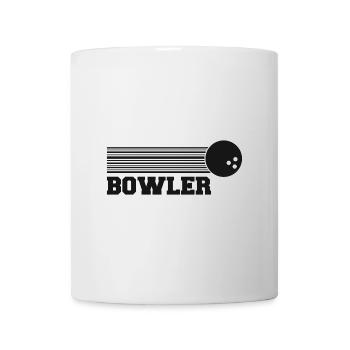Bowler Bowling Liga Bowlingspieler - Tasse - Weiß - Vorne