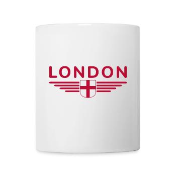 London England Fan T-Shirt Design - Mug - white - Front