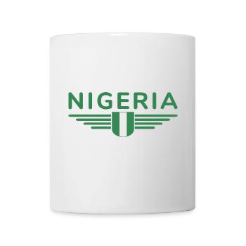 Nigeria Design – Show your love for the country - Mug - white - Front