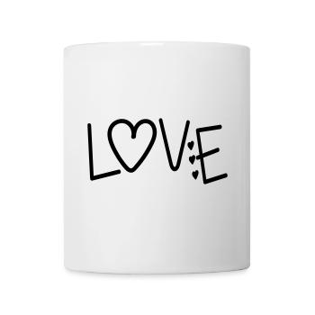 VALENTINSTAG ZITAT LIEBE - Tasse - Weiß - Vorne