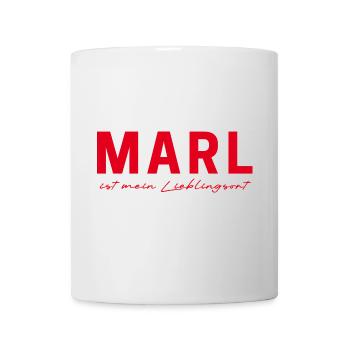 Marl Fan T-Shirt – Perfect for real fans! - Mug - white - Front