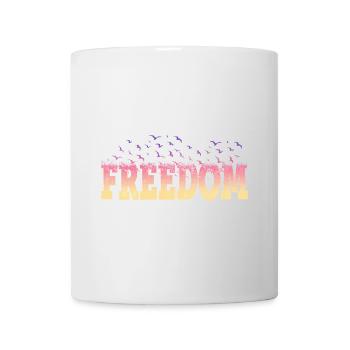 Freedom Peace Justice Tolerance Love - Mug - white - Front