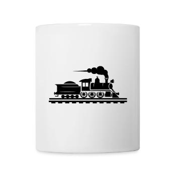 Graphique ferroviaire - Mug blanc - blanc - Devant