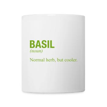 BASIL Basilikum - Tasse - Weiß - Vorne