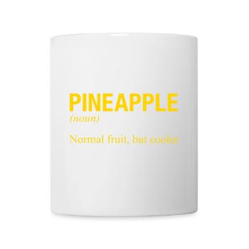 PINEAPPLE Ananas - Mug blanc - blanc - Devant
