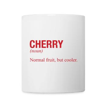 CHERRY Kirsche - Tasse - Weiß - Vorne