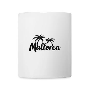 Mallorca Insel-Feeling – Urlaub Palmen Strand - Tasse - Weiß - Vorne
