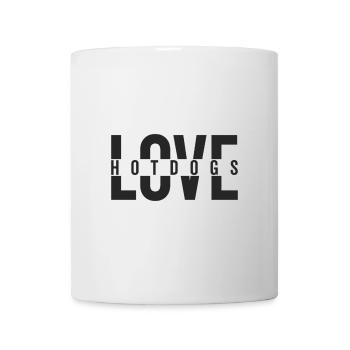 Love Hotdogs Fast Food Statement - Mug - white - Front