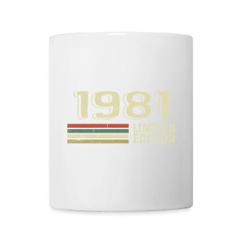 Born In 1981 Birthday 1981 Vintage 1981 - Mug - white - Front