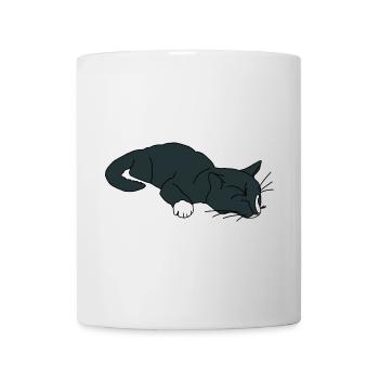 Sleeping Cat - Mug - white - Front