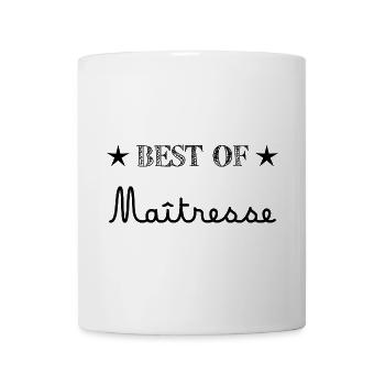 MISTRESS. THANK YOU. THANK YOU MISTRESS. GIFT - Mug - white - Front