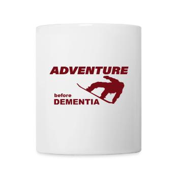 SNOWBOARD ADVENTURE - Tasse - Weiß - Vorne